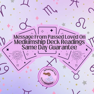 Mini Message From A Passed Loved One Reading | Mediumship Deck Reading | Same Day Guarantee