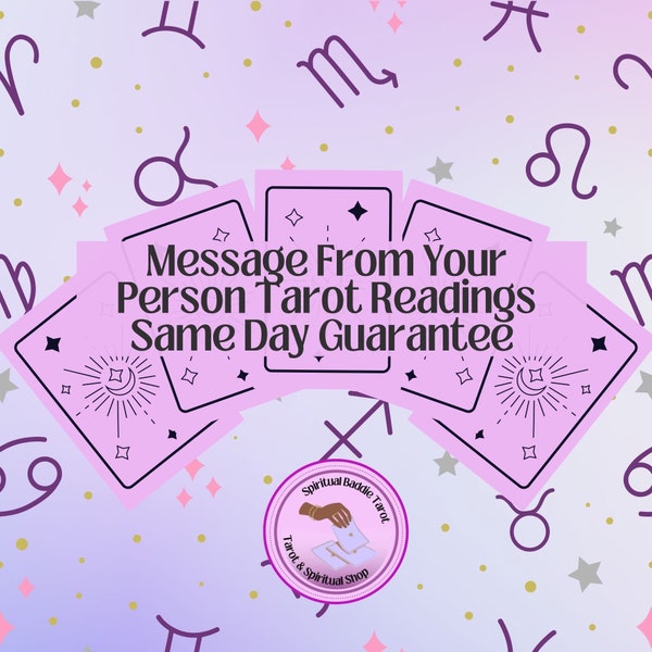 Intuitive Nachricht von deiner Person | Liebe Tarot Karten lesen | Same Day Garantie