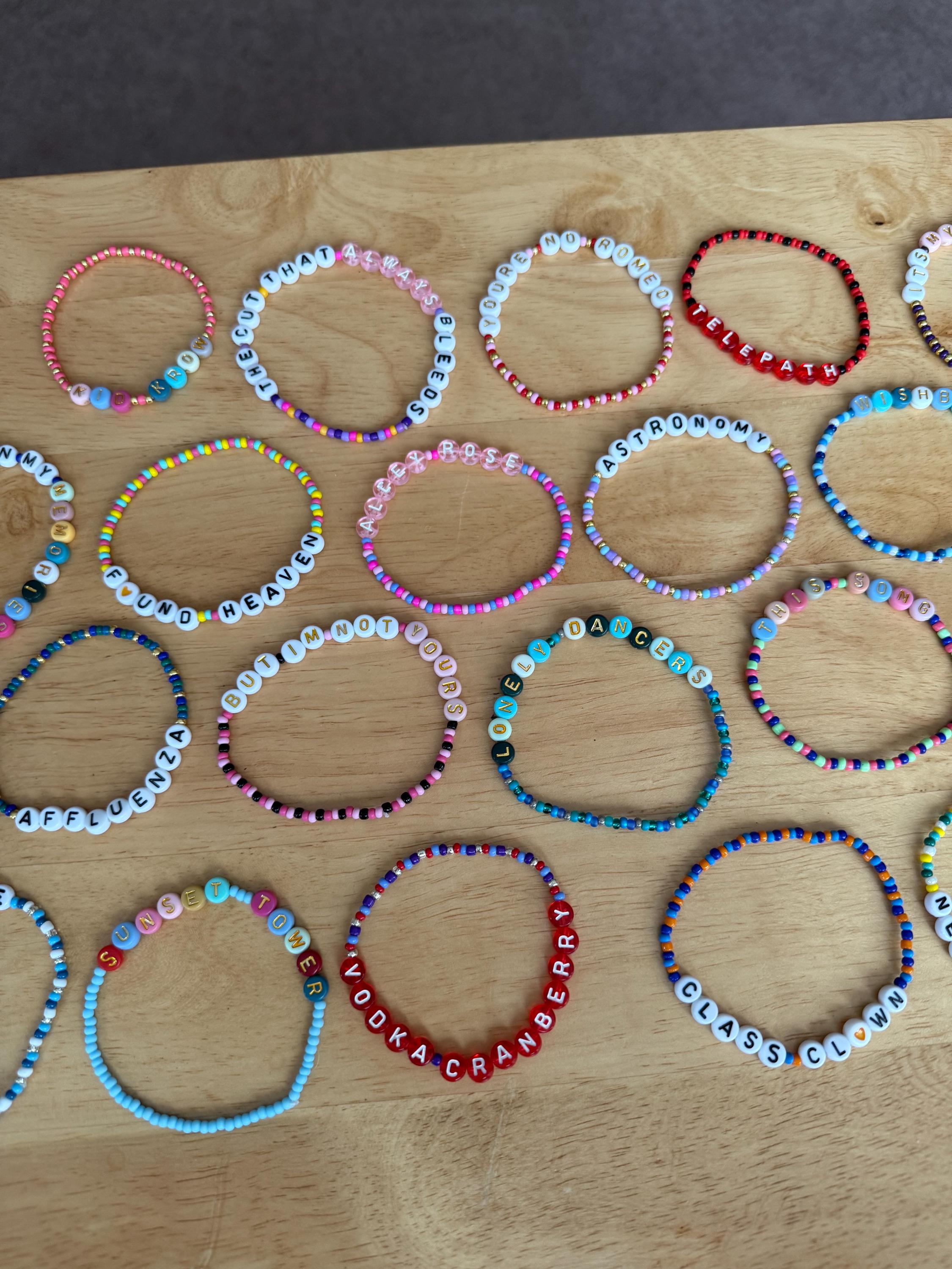 Conan Gray WISHBONE TOUR Friendship Bracelets - Etsy