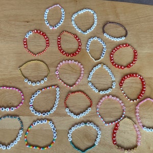 Sabrina Carpenter Short N Sweet Tour Beaded Friendship Bracelets