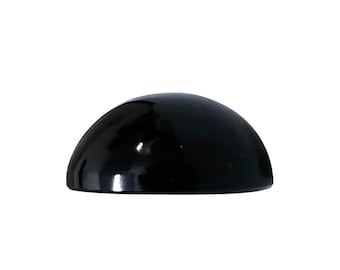 Black Obsidian Navel Stone: Energy Protection Belly Button Shield