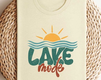 Lake Mode,Lake Life Shirt,Lake Life Shirts,Camping Shirt,Camp Matching Tee,Lake Vacation Shirt,Lake Lovers Shirt,Vacation Shirts,Summer Camp