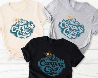 Camping Crew Shirt,Camping Family Shirt,Camp Shirt,Camp Gifts,Family Camping,Camp Crew,Family Camping Trip,Gift for Campers,Camping Friend