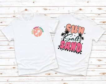 Sun Salt Sand Beach Shirt,Summer Shirt,Vacation Shirt,Beach Shirt,Summer Vacation Shirt,Beach Shirts for Women,Gifts For Her,Gift For Friend