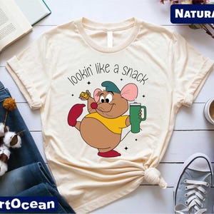 Disney Looking Like A Snack Gus Gus Shirt,Cute Gus Gus Shirt,Disneyland Trip Shirt,Cinderella Gus Gus,Disney Family matching,Disney Vacation