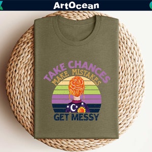 Take Chances Make Mistakes Get Messy Shirt,Miss Frizzle Shirt,Magic School Tee,Magic School Bus Tee,Teacher Gift,Teacher Tee,Back To School