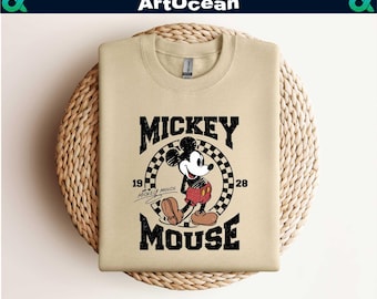 Mickey Mouse Sweatshirt, Mickey Sweatshirt,Disney Vacation Sweater,Classic Mickey Shirt,Disney Family Gift,Disney 2025 Trip,Disney Family