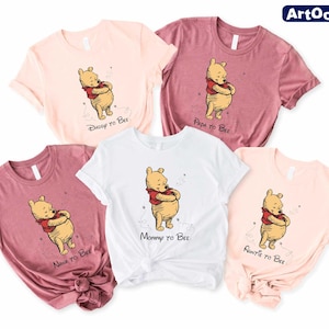 Winnie The Pooh Mommy to Bee Shirt,Mommy Daddy to Bee Shirt,Mommy To Bee Sweater,Disney Pregnancy Shirt,Pregnancy Announcement,New Mom Gift