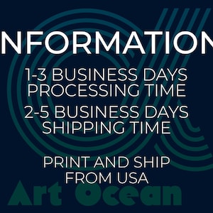 a poster with the words information on it