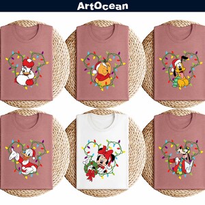 Christmas Mickey and Friends Shirt,Disney Christmas Shirt,Disney Family Xmas Shirts,Mickey&#39;s Very Merry Christmas Party,Disneyland Christmas
