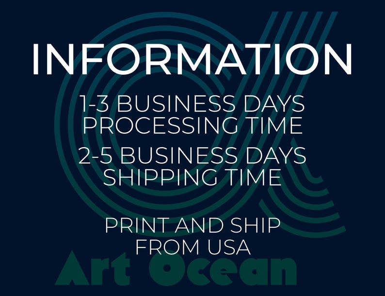 a poster with the words information on it