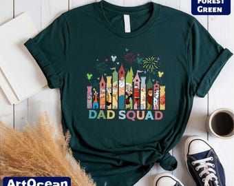 Disney Dad Squad Shirt, Father’s Day Disney Trip Shirt, Disney Dad T-shirt, Gift for Dad, Favorite Dad Tee, Best Dad Ever Tee, Superhero Dad