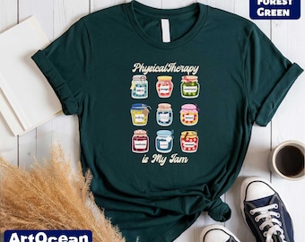 Physical Therapy is My Jam T-Shirt, Physical Therapist Gift, Rehab Therapist Tee, PTA Shirt, PT Shirt, Physical Therapist Assistant T-Shirt