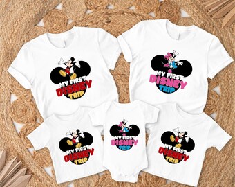 My First Disney Trip Shirt,Disneyland My First Trip Shirt,Disneyland Vacation Tee,Disneyland Trip Hoodie,Disney Family Gift,Family Matching