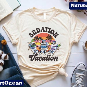 ICU Nurse Shirt,Gift For Intensive Care Unit Nurse Shirt,Funny Nurse Tee,Sedation Vacation,Emergency Medicine,Pharmacy Tech,Funny Pharmacist