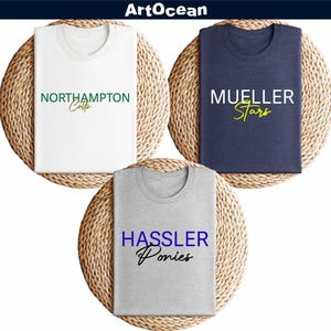 Camisa escolar personalizada, camisa escolar personalizada, camisa con logotipo de la escuela, camisa de mascota personalizada, camisa de mascota del equipo, camisas de equipo a juego, espíritu escolar