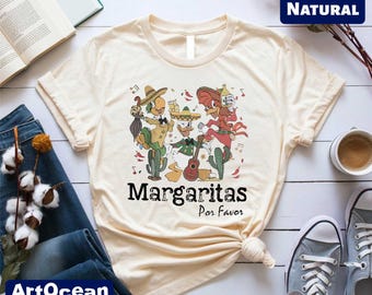 Disney Margarita Shirt,Margaritas Por Favor,Margaritas Epcot Shirt,The Three Caballeros,Disneyland Trip Family Outfit,Disney Family Vacation
