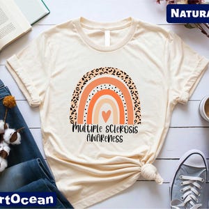 a t - shirt with a rainbow on it