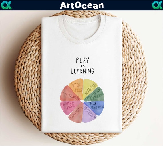 Play Is Learning Shirt, Teacher Appreciation Gift Shirt, Gift For Teacher,Kindergarten Shirt, Preschool Teacher ,Play Based Learning Shirt