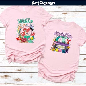 Ariel The Little Mermaid T-Shirt, Disney Ariel Under the Sea Shirt, Ariel Mermaid Shirt, Ariel Shirt, Ariel Flounder Shirt, Disney Princess