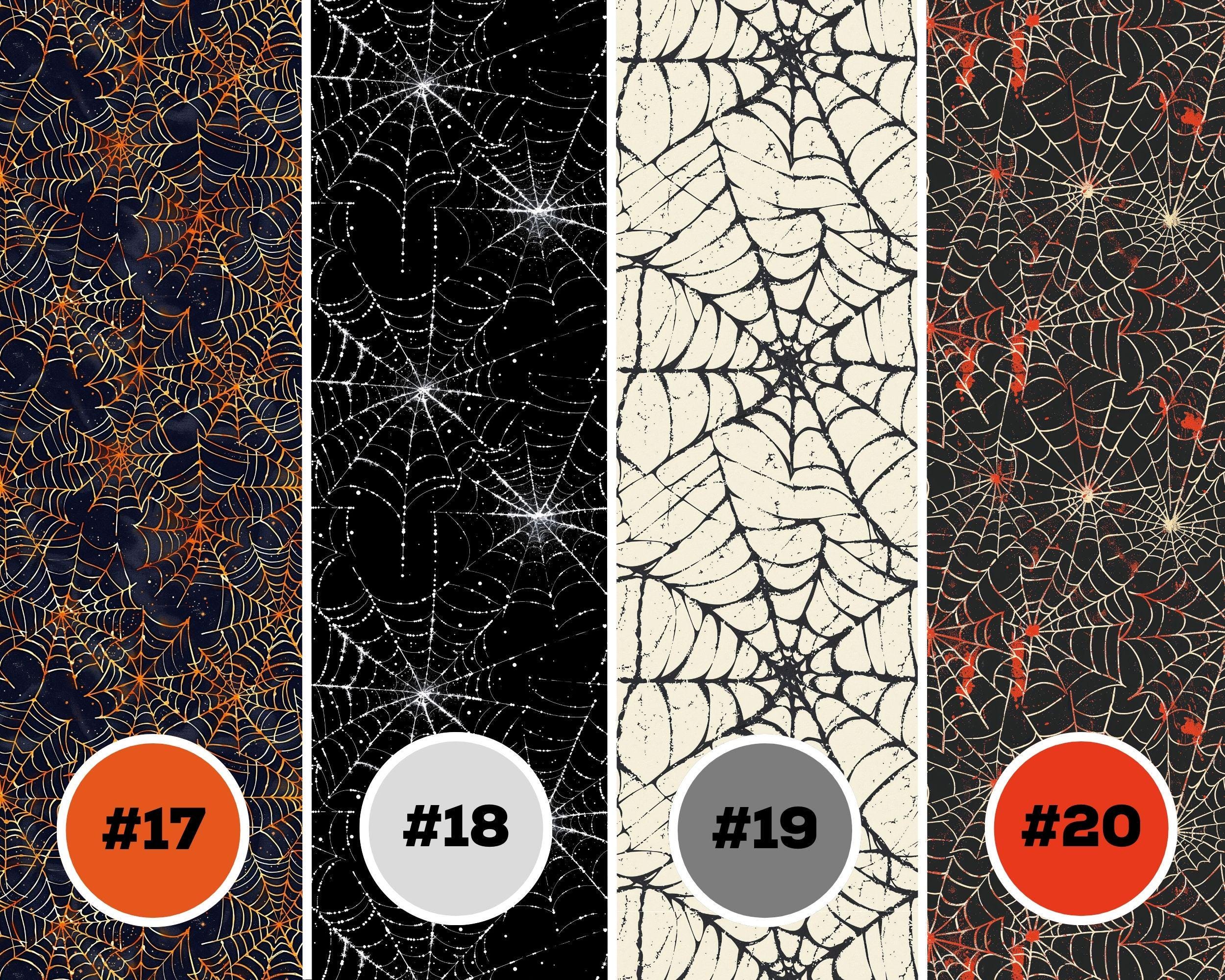Spider Webs Digital Seamless Pattern Set 20 High Quality Printable ...