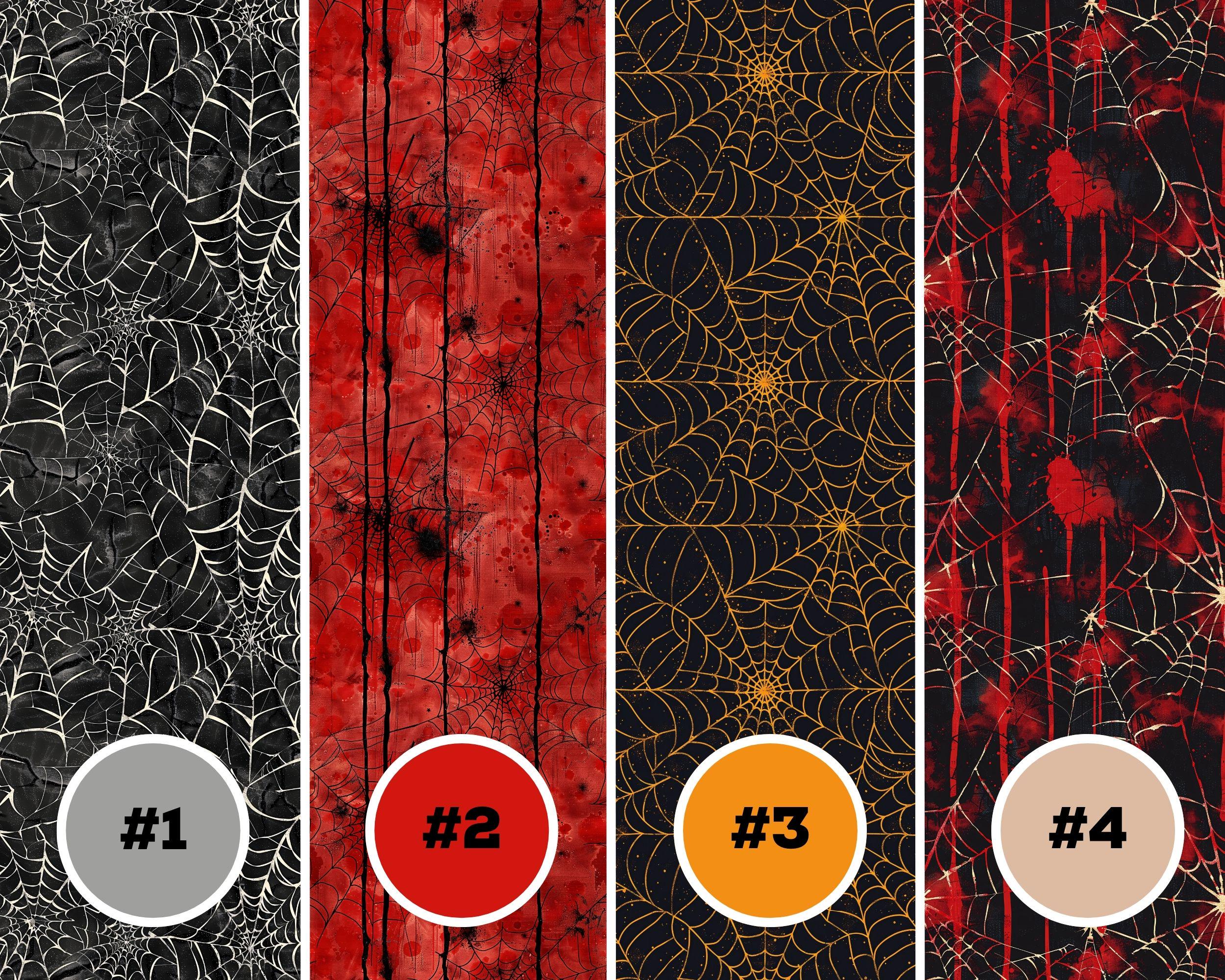 Spider Webs Digital Seamless Pattern Set 20 High Quality Printable ...