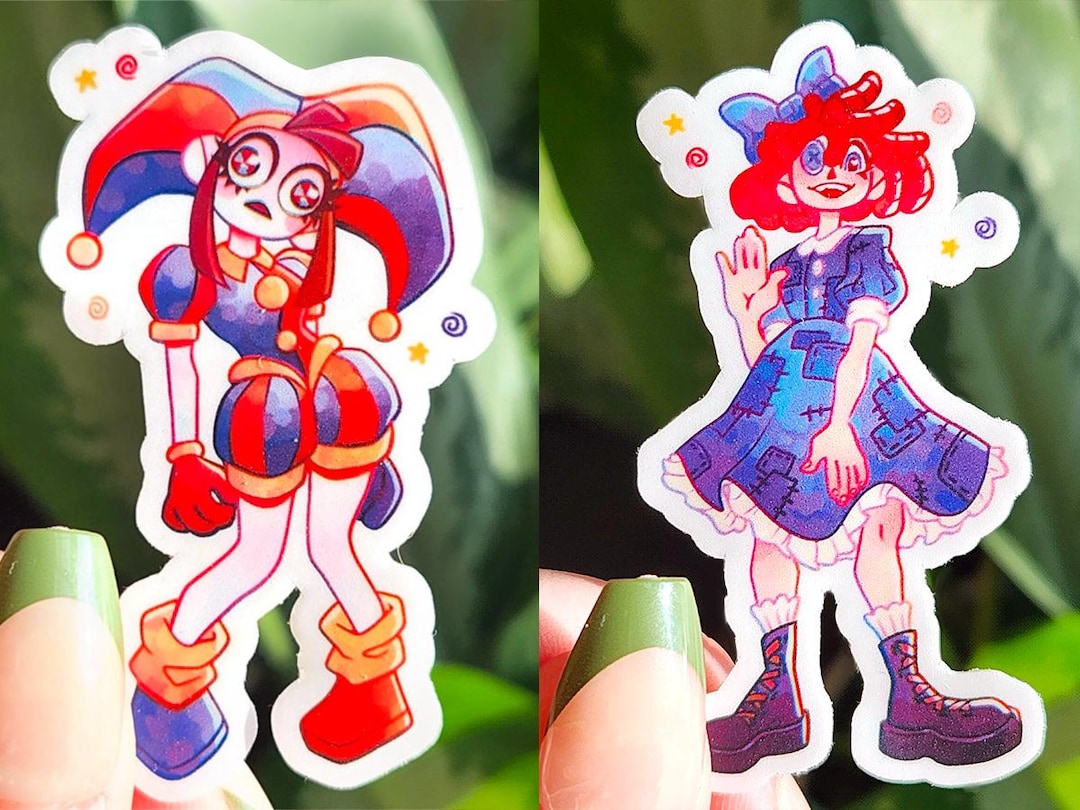 Pomni And Ragatha Stickers Amazing Digital Circus Fan Art Etsy