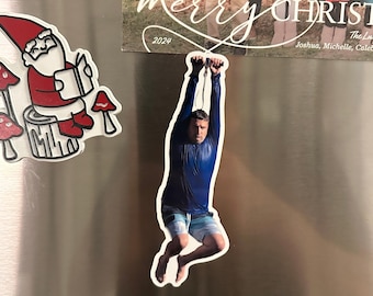 Imán para nevera de Zip Line Ronnie Creo que deberías irte con Tim Robinson ITYSL
