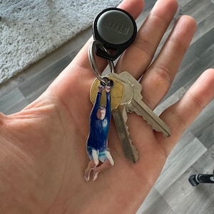 Zip Line Ronnie Schlüsselbänder Tim Robinson Schlüsselbänder Zipline ITYSL Ich denke, Sie sollten Geschenk Metall Schlüsselbund verlassen