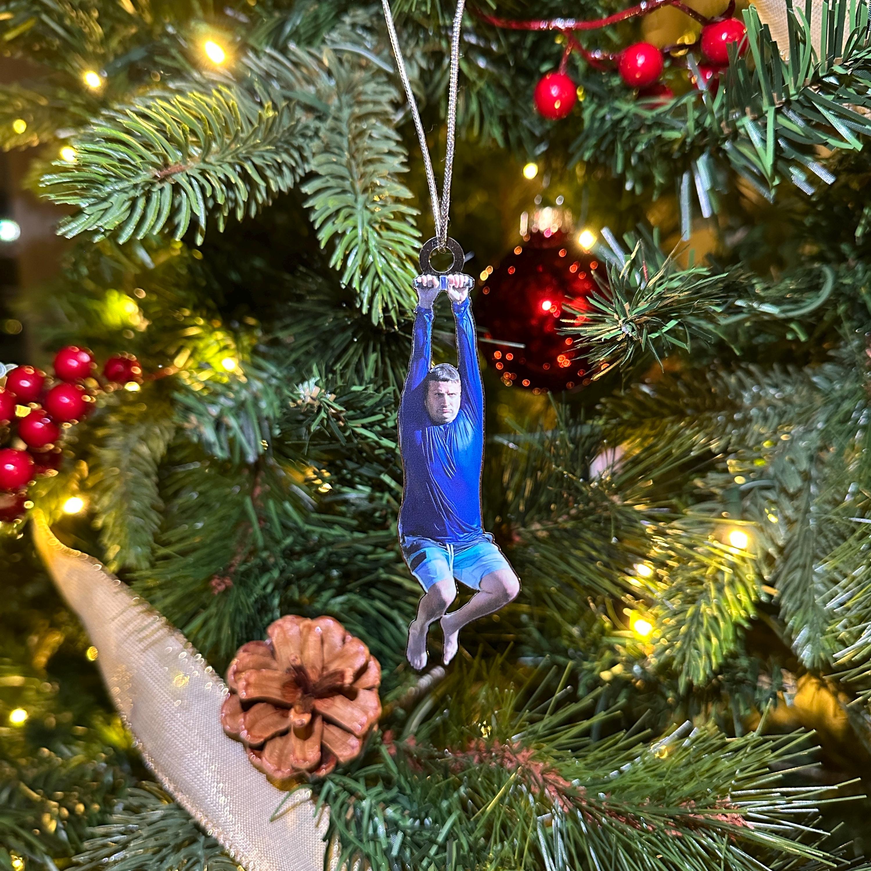 Zip Line Ronnie Metal Ornament ITYSL I Think You Should Leave Tim