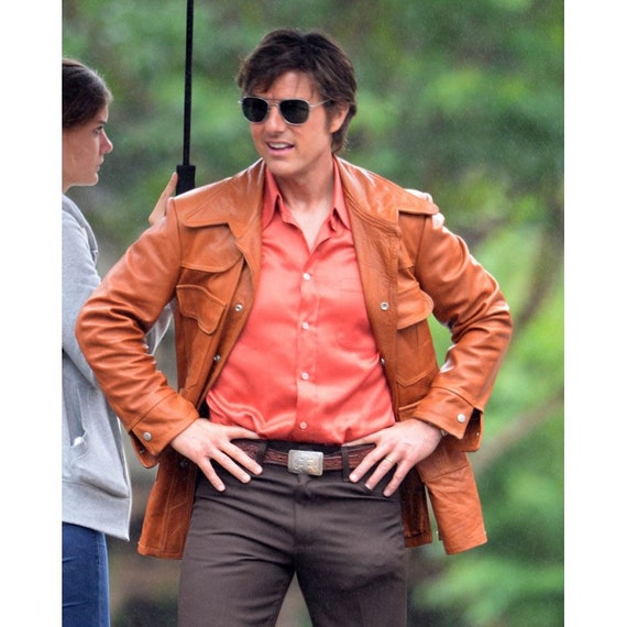 Barry Seal From American Made Leather Jacket Etsy Australia
