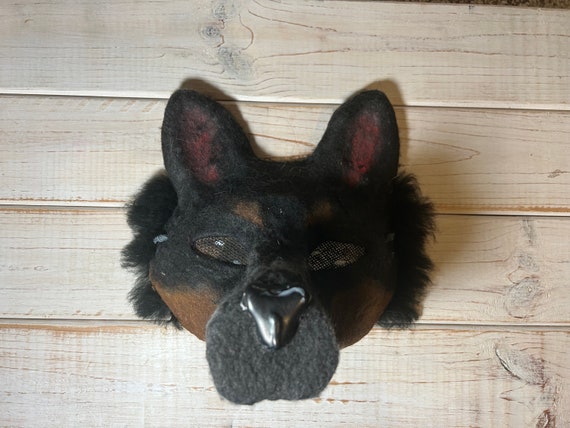 Wolf Therian Mask Digital Pattern *with tutorial* by Kazplay on