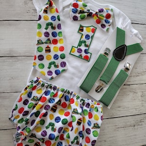 Hungry Caterpillar First Birthday Outfit Hungry Caterpillar smash cake outfit