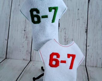 6-7 elf sweater, six seven Elf Sweater,  Christmas Elf sweater, Holiday sweater, Elf prop, Elf clothes, Elf dress up