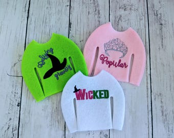 Wicked Sweater Holiday Christmas Elf sweater, Holiday sweater, Elf prop, Elf clothes, Elf dress up