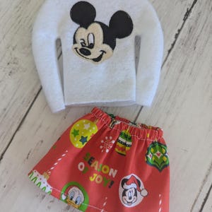 Disney Elf Sweater Holiday Christmas Elf sweater, Holiday mickey firework sweater, Elf prop, Elf clothes, Elf dress up