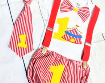 Circus First Birthday Outfit Circus cake outfit