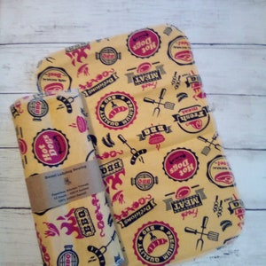 Unpaper towels, paperless paper towels, reusable paper towels, environmentally friendly kitchen towels