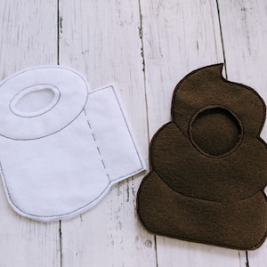Costume da cacca, costume da elfo di carta igienica, maglione da elfo per le feste, accessorio da elfo, vestiti da elfo, travestimento da elfo, elfo di Natale