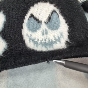 Tejidos Ruminahui Jack Skellington Vintage Y2k Grunge Goth Sweater Hoodie M image 5