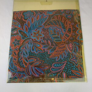 Naked Silk Y2K Deadstock Paisley Anthropologie 100% Seidenschal Bild 3