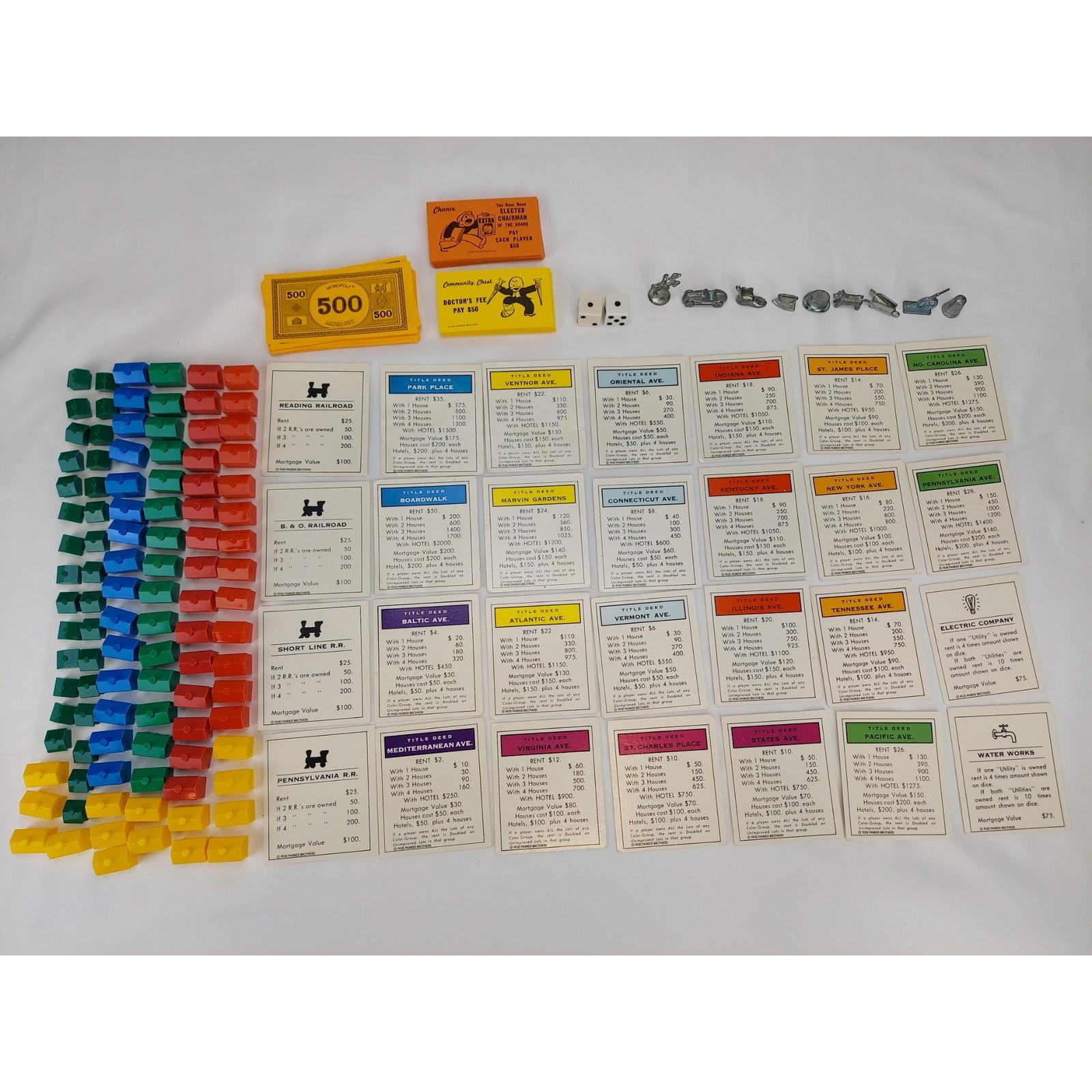 Monopoly 1935 - Etsy 日本