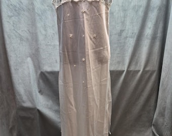 Lencería vintage de los 90, estilo Y2K, Intimo Amore Fairy Coquette, de satén con cuentas y encaje. Talla L.