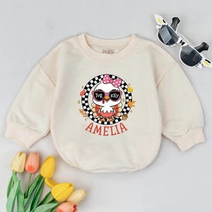 Personalized Thanksgiving Turkey Romer, Funny Turkey Bodysuit, First Thanksgiving Baby Outfit, Thankful Baby Shower Gift, Fall Baby Clothes