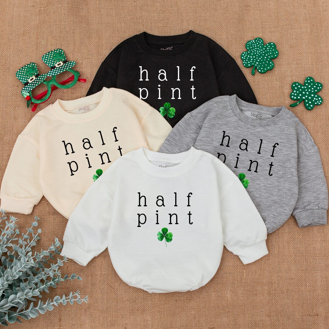 Patrick's Day Baby Bib Green Shamrock Soft Cotton Bib for Newborns & Infants