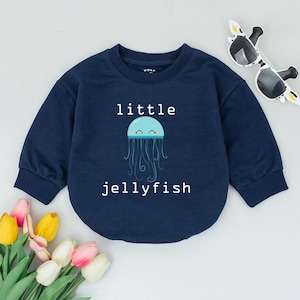 Little Jellyfish Baby Romper, Jellyfish Baby Romper, Jellyfish Baby Shower, Unisex Baby Outfit, Minimalist Baby Clothes, Gender Neutral Baby
