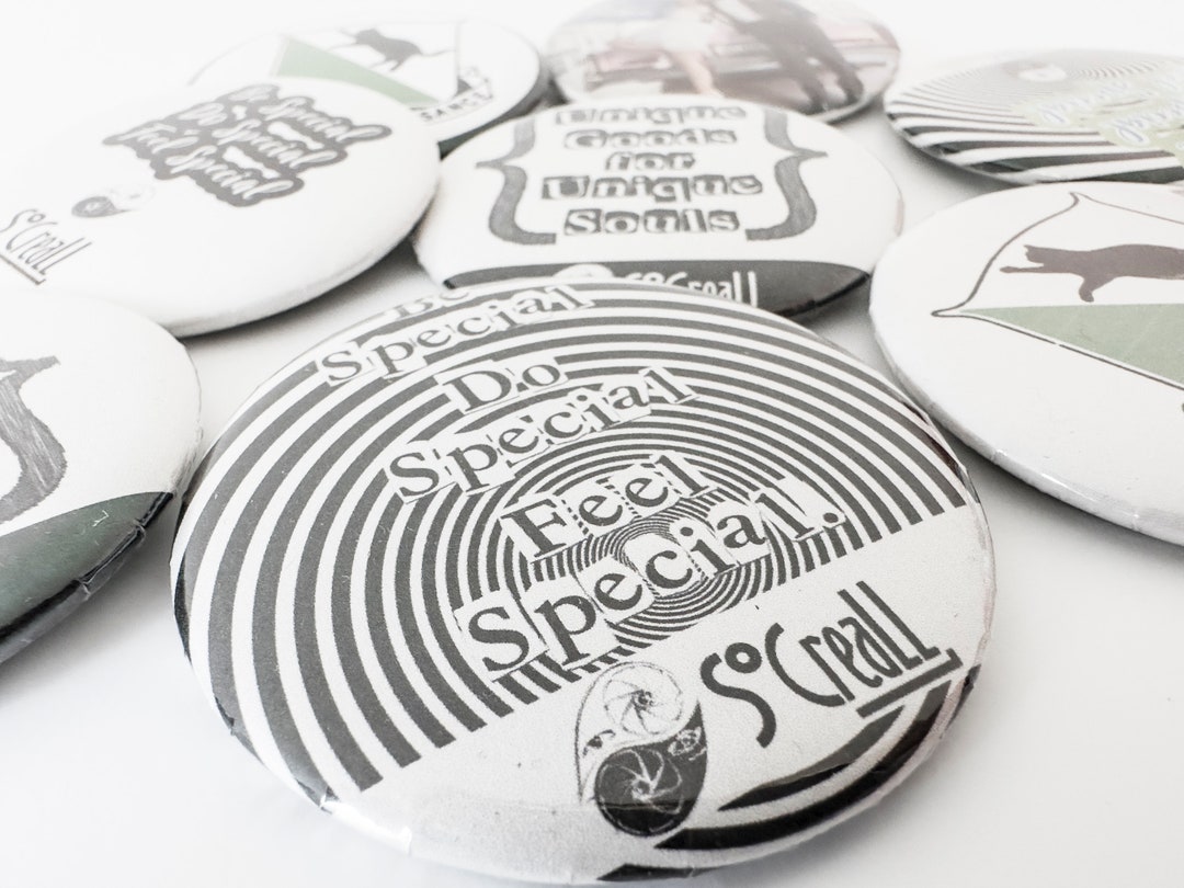 Custom Photo Pins: Personalized Pinback Buttons | Set of 8 | 2.5" Round ...