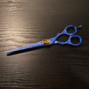 7” inch Titanium Stainless Steel Barber Hair Cutting Grooming Trimming Scissors