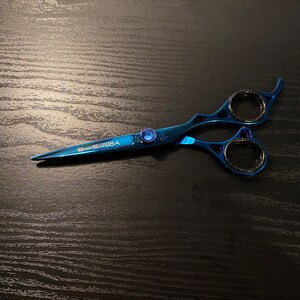 5.5”inch Titanium Stainless Steel Barber Hair Cutting Grooming Trimming Scissors