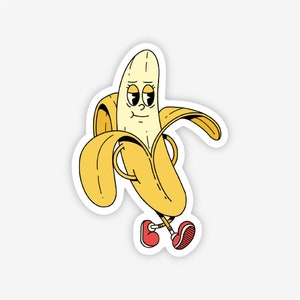 Cool Banana Vinyl Sticker | 2.16
